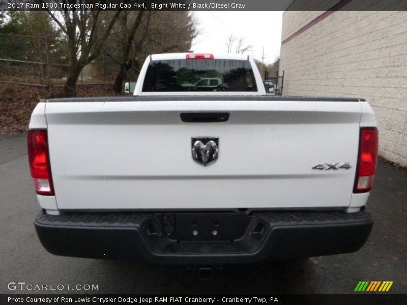 Bright White / Black/Diesel Gray 2017 Ram 1500 Tradesman Regular Cab 4x4