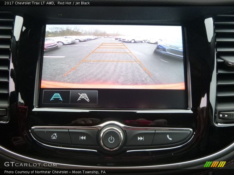 Red Hot / Jet Black 2017 Chevrolet Trax LT AWD