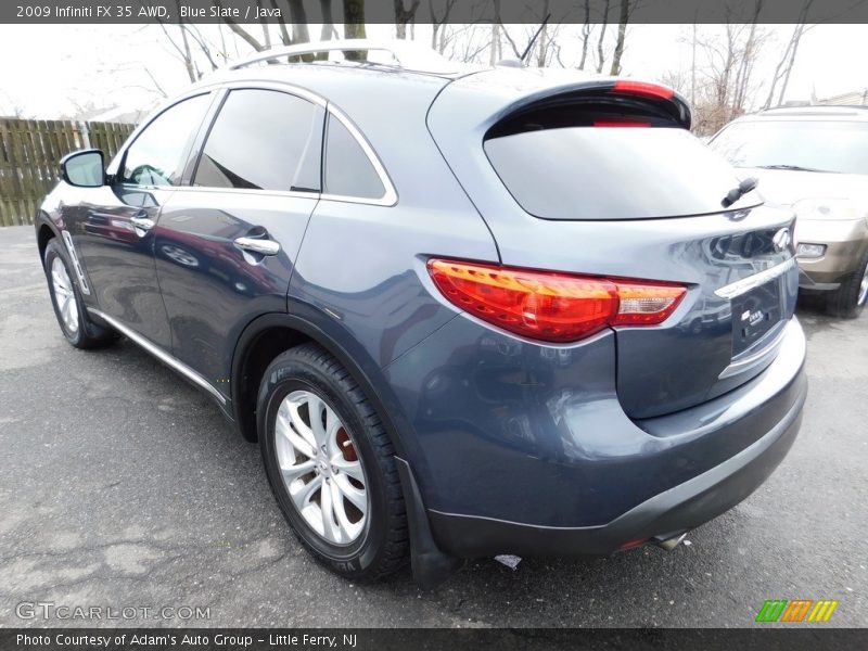 Blue Slate / Java 2009 Infiniti FX 35 AWD