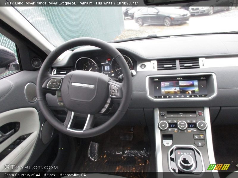 Fuji White / Cirrus/Lunar 2017 Land Rover Range Rover Evoque SE Premium