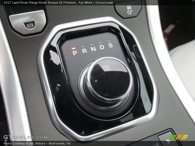 Fuji White / Cirrus/Lunar 2017 Land Rover Range Rover Evoque SE Premium