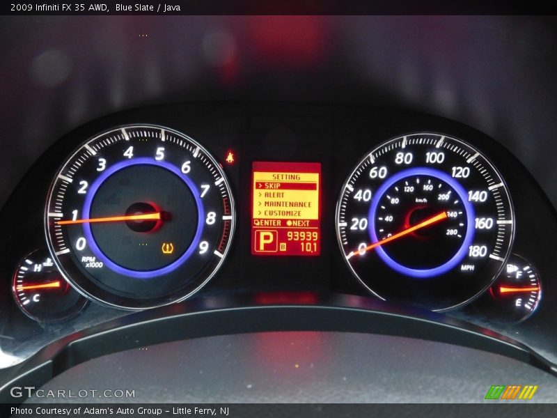 Blue Slate / Java 2009 Infiniti FX 35 AWD