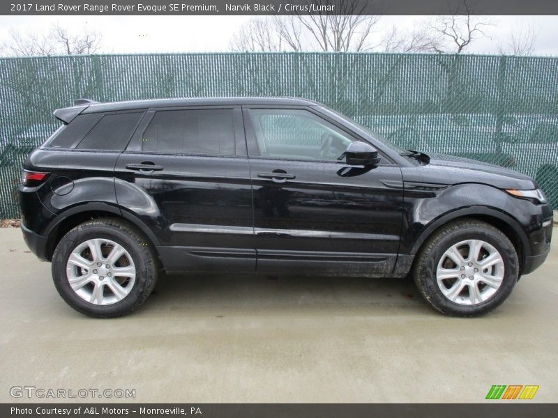 Narvik Black / Cirrus/Lunar 2017 Land Rover Range Rover Evoque SE Premium