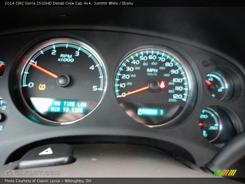 Summit White / Ebony 2014 GMC Sierra 2500HD Denali Crew Cab 4x4