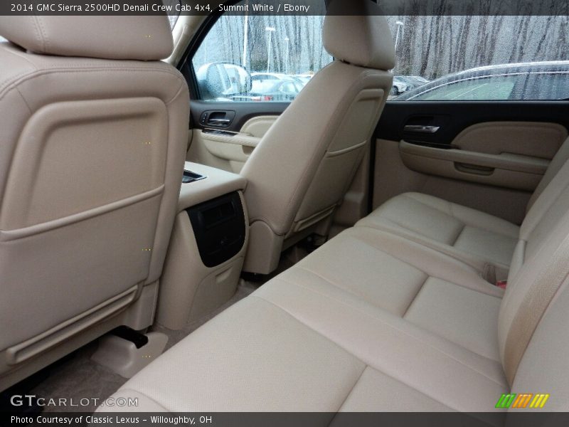 Summit White / Ebony 2014 GMC Sierra 2500HD Denali Crew Cab 4x4