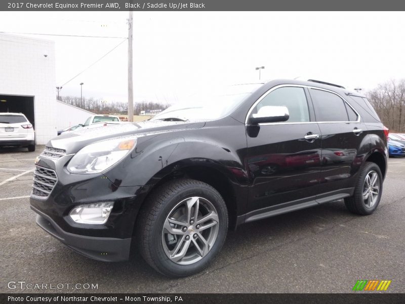 Black / Saddle Up/Jet Black 2017 Chevrolet Equinox Premier AWD