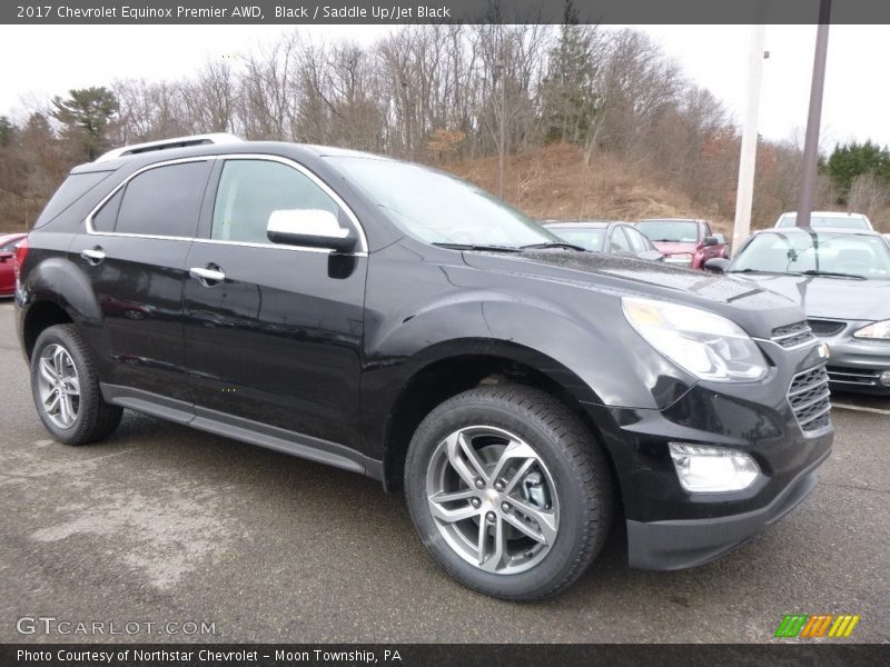 Black / Saddle Up/Jet Black 2017 Chevrolet Equinox Premier AWD