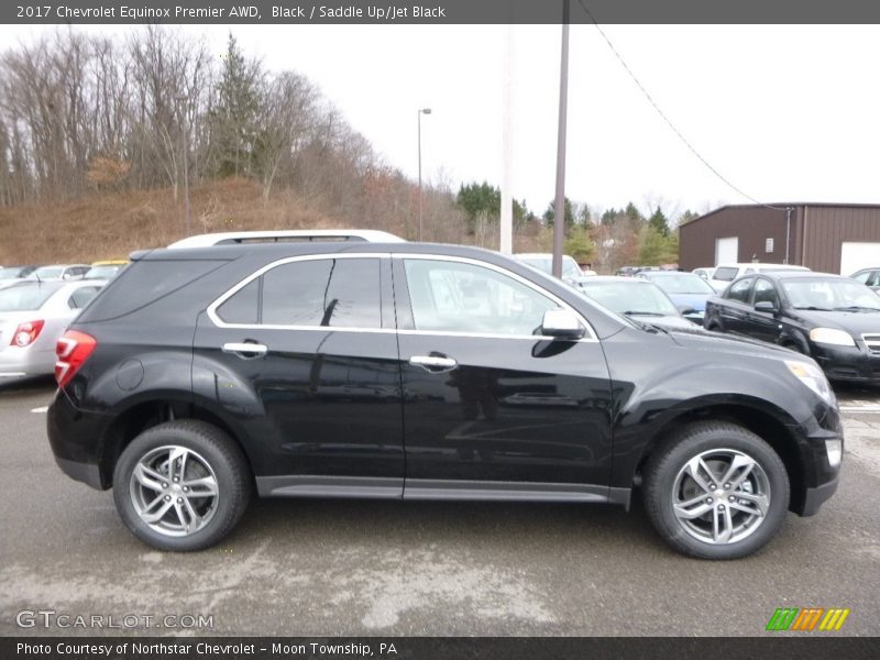 Black / Saddle Up/Jet Black 2017 Chevrolet Equinox Premier AWD