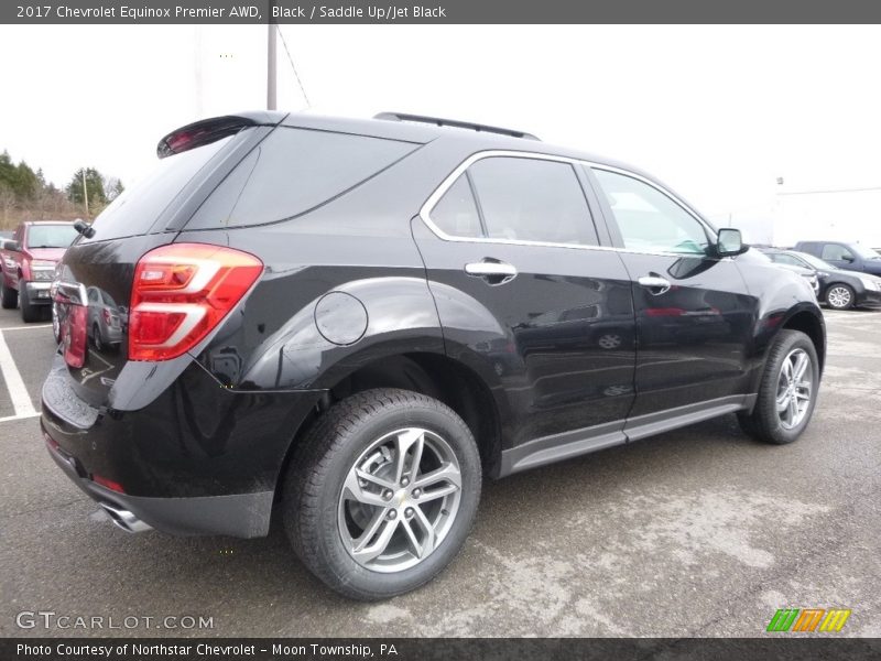 Black / Saddle Up/Jet Black 2017 Chevrolet Equinox Premier AWD