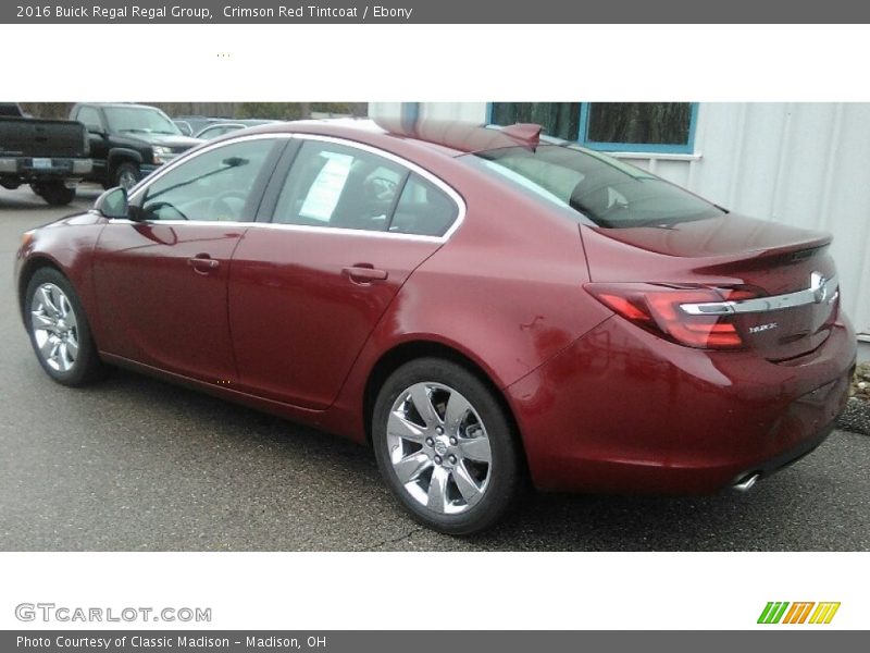 Crimson Red Tintcoat / Ebony 2016 Buick Regal Regal Group