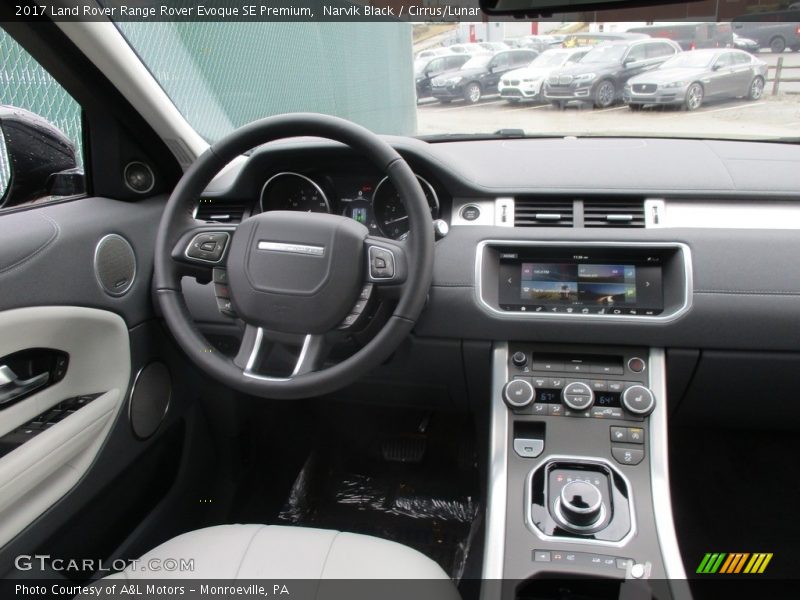 Narvik Black / Cirrus/Lunar 2017 Land Rover Range Rover Evoque SE Premium