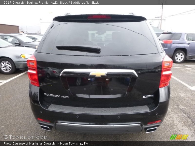 Black / Saddle Up/Jet Black 2017 Chevrolet Equinox Premier AWD