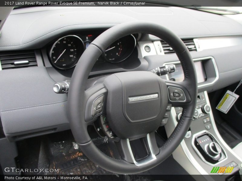 Narvik Black / Cirrus/Lunar 2017 Land Rover Range Rover Evoque SE Premium