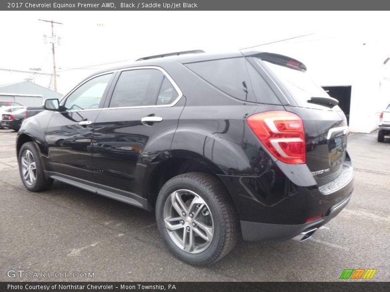 Black / Saddle Up/Jet Black 2017 Chevrolet Equinox Premier AWD