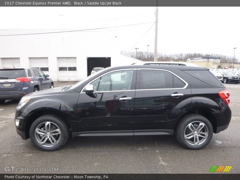 Black / Saddle Up/Jet Black 2017 Chevrolet Equinox Premier AWD