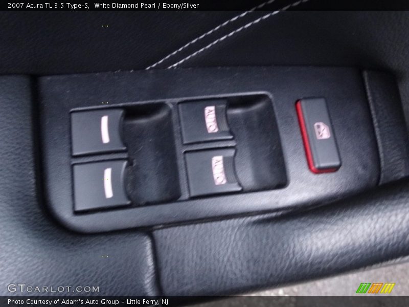 White Diamond Pearl / Ebony/Silver 2007 Acura TL 3.5 Type-S