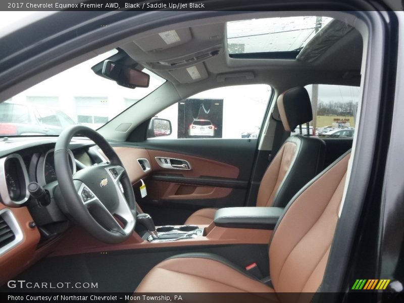 Black / Saddle Up/Jet Black 2017 Chevrolet Equinox Premier AWD