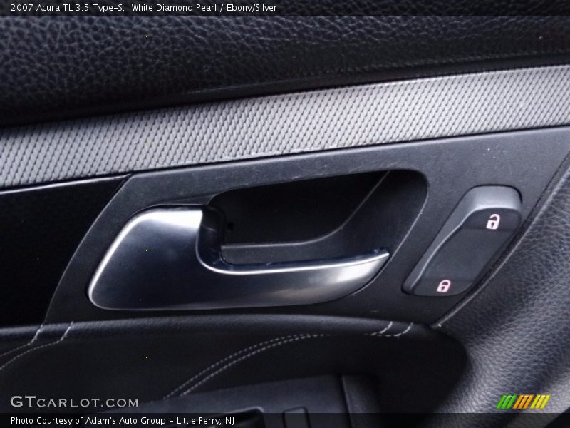 White Diamond Pearl / Ebony/Silver 2007 Acura TL 3.5 Type-S