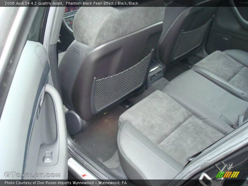 Phantom Black Pearl Effect / Black/Black 2008 Audi S4 4.2 quattro Avant