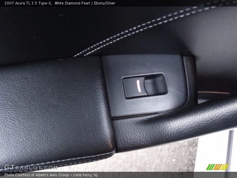 White Diamond Pearl / Ebony/Silver 2007 Acura TL 3.5 Type-S
