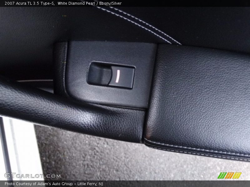 White Diamond Pearl / Ebony/Silver 2007 Acura TL 3.5 Type-S