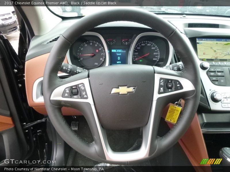 Black / Saddle Up/Jet Black 2017 Chevrolet Equinox Premier AWD