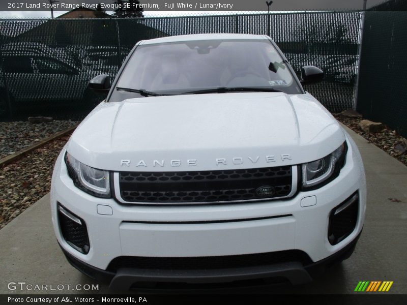 Fuji White / Lunar/Ivory 2017 Land Rover Range Rover Evoque SE Premium