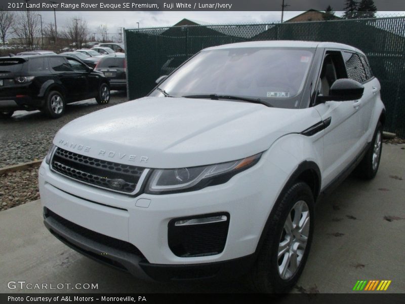 Fuji White / Lunar/Ivory 2017 Land Rover Range Rover Evoque SE Premium