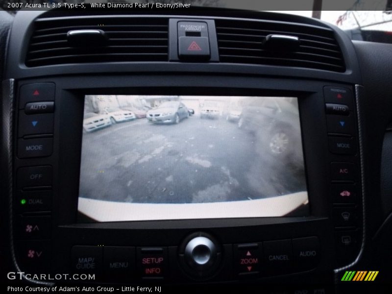 White Diamond Pearl / Ebony/Silver 2007 Acura TL 3.5 Type-S