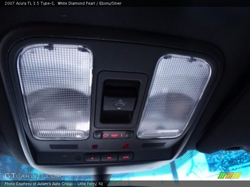 White Diamond Pearl / Ebony/Silver 2007 Acura TL 3.5 Type-S