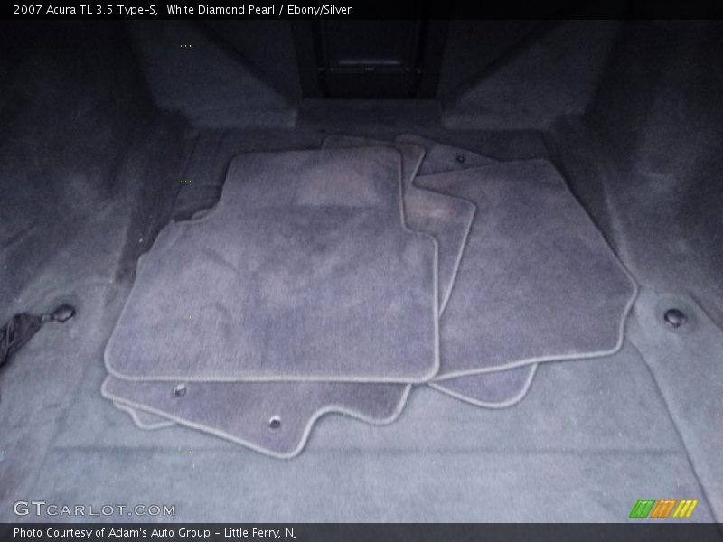 White Diamond Pearl / Ebony/Silver 2007 Acura TL 3.5 Type-S