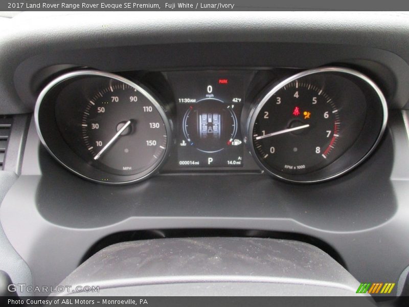  2017 Range Rover Evoque SE Premium SE Premium Gauges