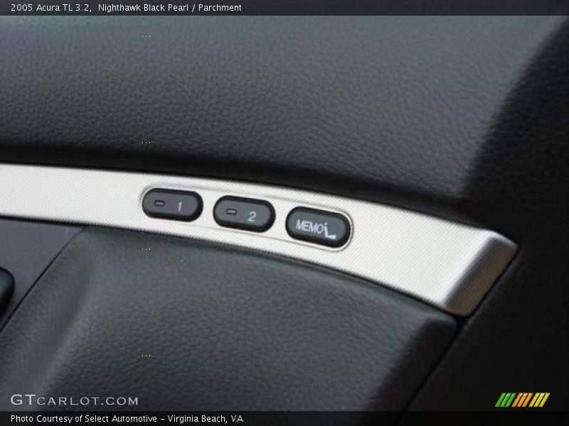 Nighthawk Black Pearl / Parchment 2005 Acura TL 3.2