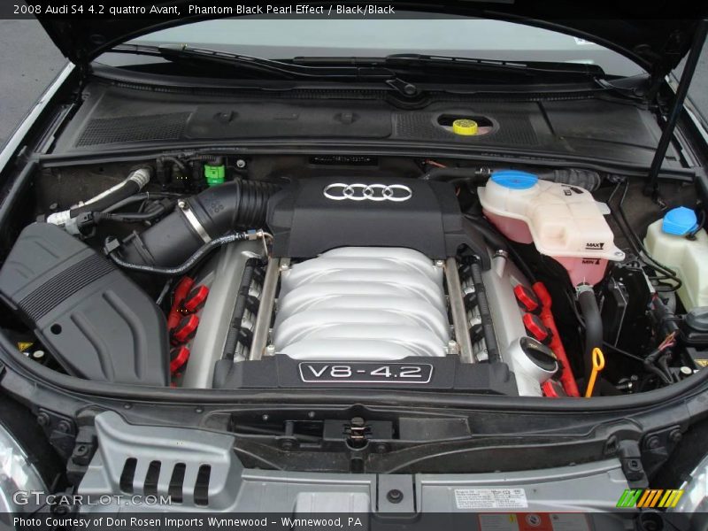 Phantom Black Pearl Effect / Black/Black 2008 Audi S4 4.2 quattro Avant