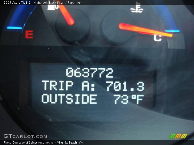 Nighthawk Black Pearl / Parchment 2005 Acura TL 3.2