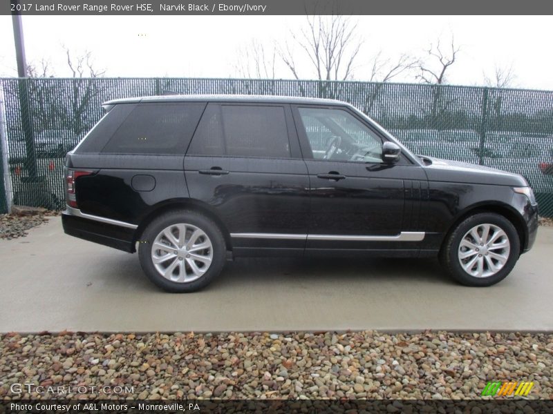 Narvik Black / Ebony/Ivory 2017 Land Rover Range Rover HSE