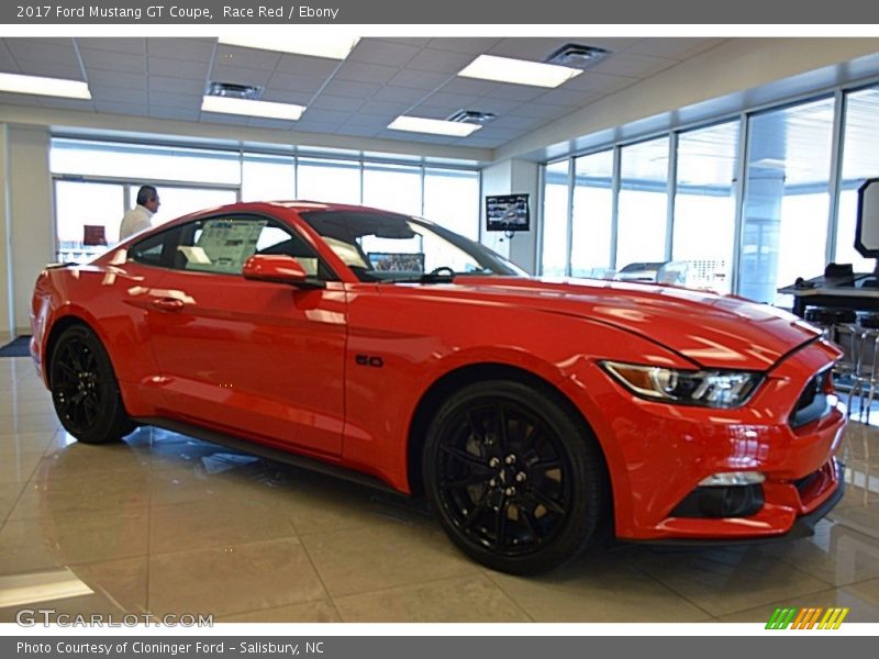 Race Red / Ebony 2017 Ford Mustang GT Coupe