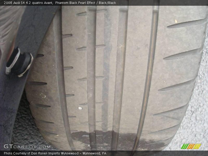 Phantom Black Pearl Effect / Black/Black 2008 Audi S4 4.2 quattro Avant