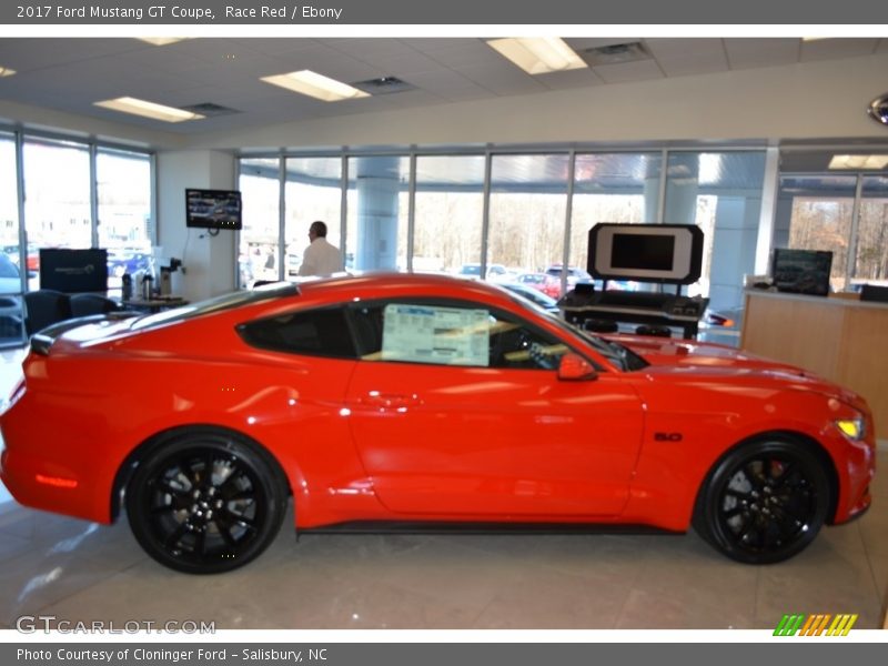 Race Red / Ebony 2017 Ford Mustang GT Coupe