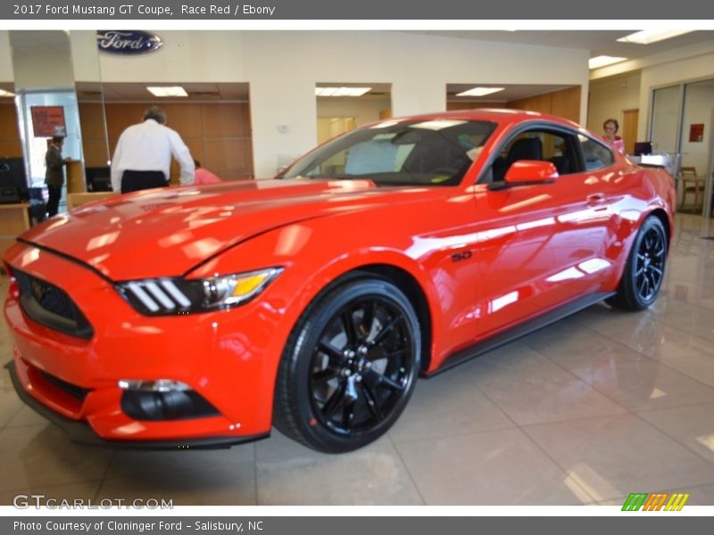 Race Red / Ebony 2017 Ford Mustang GT Coupe
