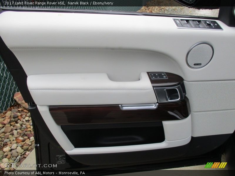 Narvik Black / Ebony/Ivory 2017 Land Rover Range Rover HSE