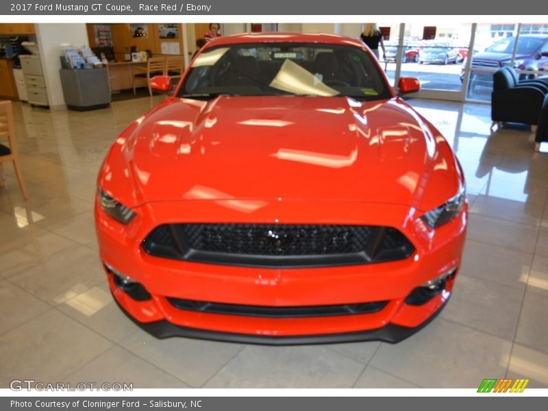 Race Red / Ebony 2017 Ford Mustang GT Coupe