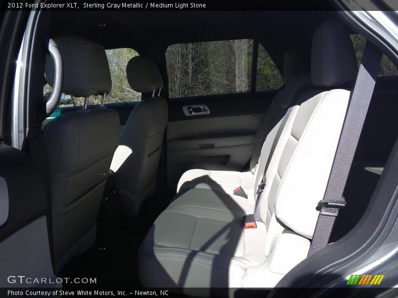 Sterling Gray Metallic / Medium Light Stone 2012 Ford Explorer XLT