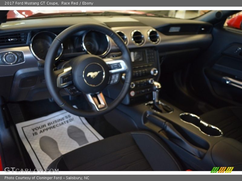 Race Red / Ebony 2017 Ford Mustang GT Coupe