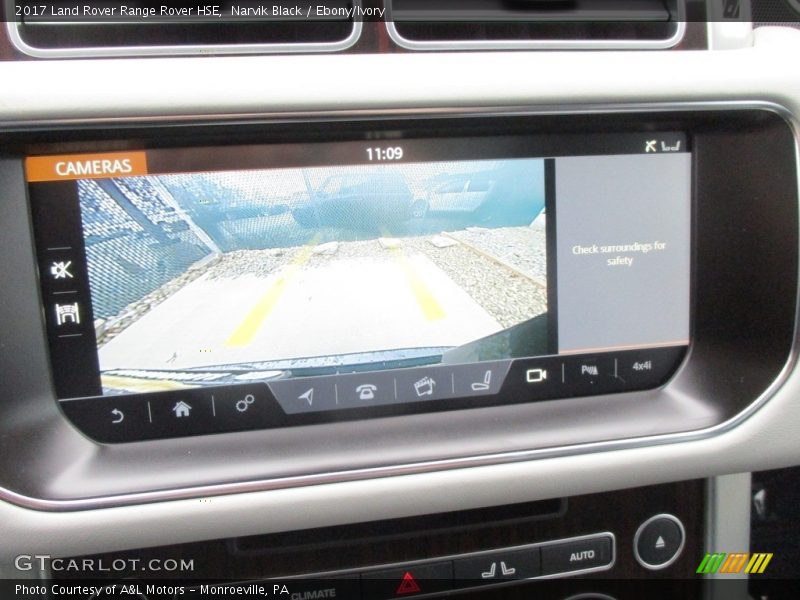 Narvik Black / Ebony/Ivory 2017 Land Rover Range Rover HSE