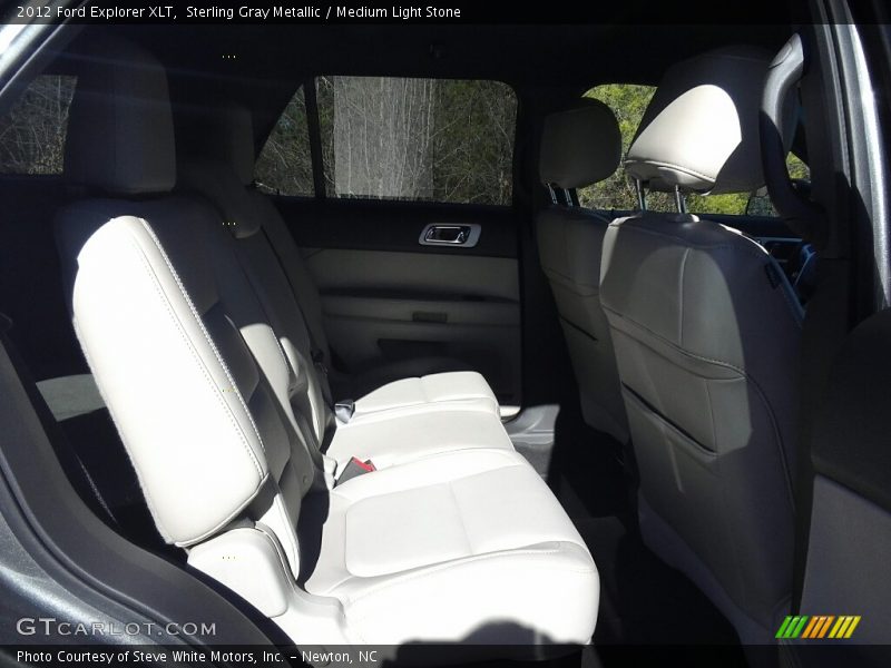 Sterling Gray Metallic / Medium Light Stone 2012 Ford Explorer XLT