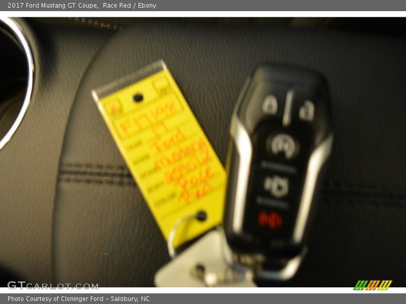Race Red / Ebony 2017 Ford Mustang GT Coupe