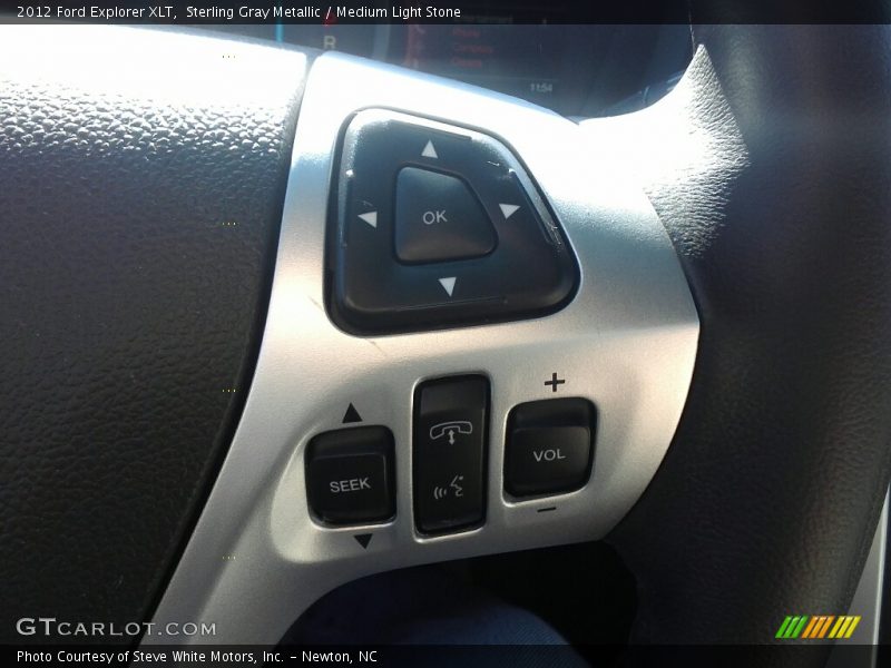 Sterling Gray Metallic / Medium Light Stone 2012 Ford Explorer XLT