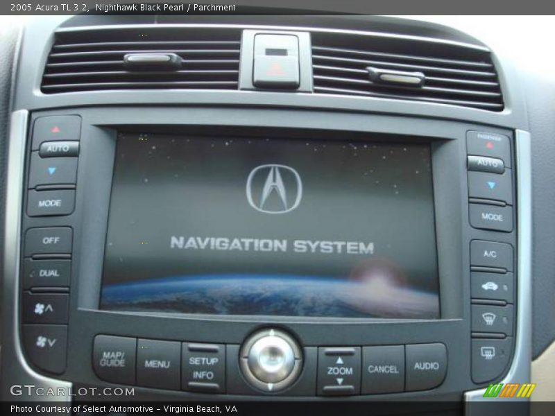 Nighthawk Black Pearl / Parchment 2005 Acura TL 3.2