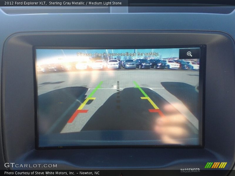Sterling Gray Metallic / Medium Light Stone 2012 Ford Explorer XLT